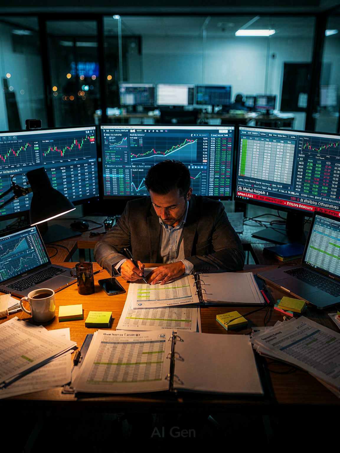 Compliance professional at work